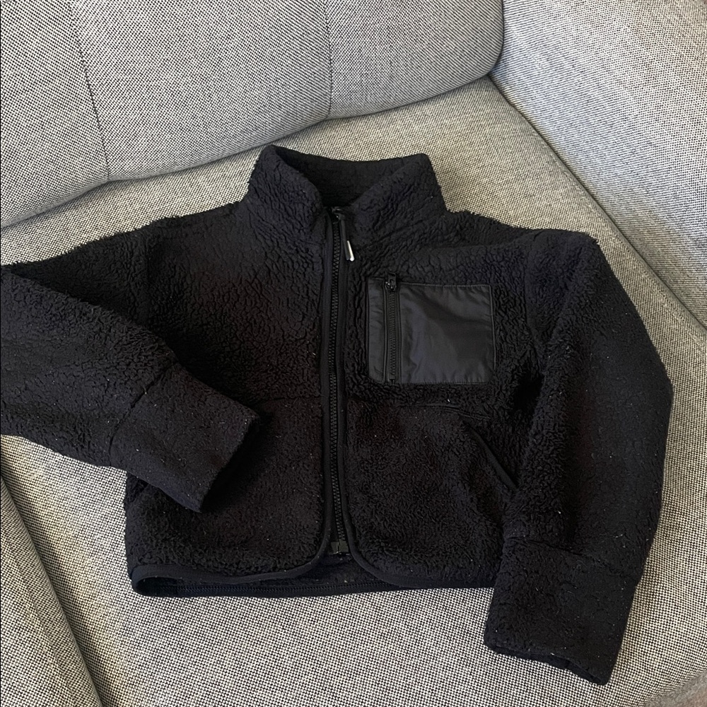 Athleta Girl size xs-6 black fleece